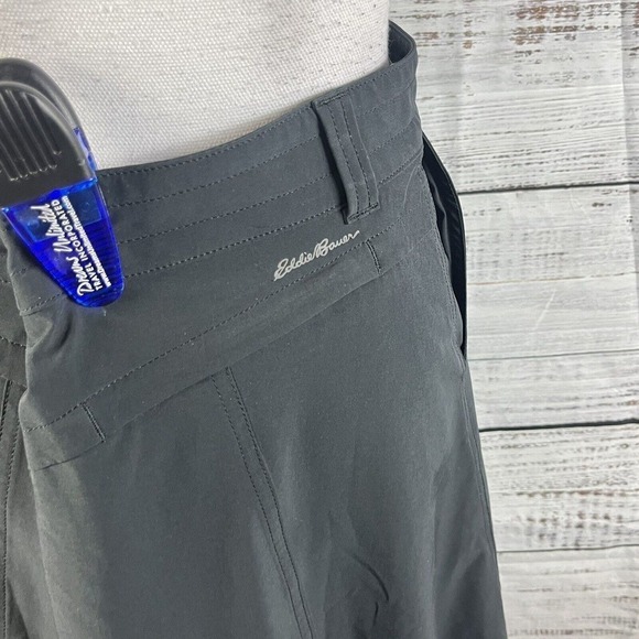 Eddie Bauer Skirt Skort size 8 Classic Black Short Swing Athletic Sports Modest - Picture 12 of 13